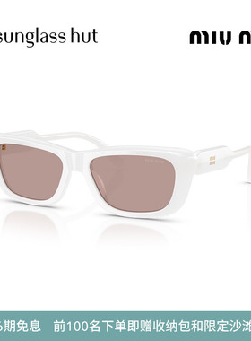 MIU MIU/缪缪【2026春夏新品】太阳镜女墨镜长方形眼镜0MU B12SF