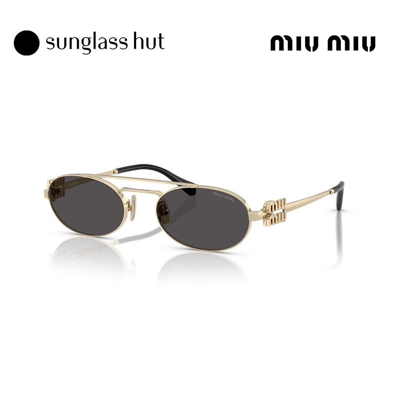 MIU MIU/缪缪太阳镜女款墨镜椭圆形眼镜0MU 54ZS