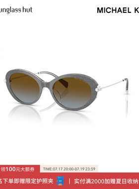 MICHAEL KORS/迈克高仕太阳镜女渐变墨镜椭圆眼镜0MK2245U