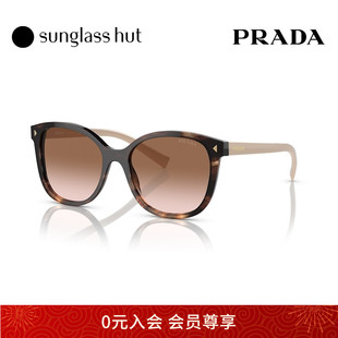 22ZSF 0PR PRADA普拉达墨镜方形眼镜男女款 偏光休闲太阳镜