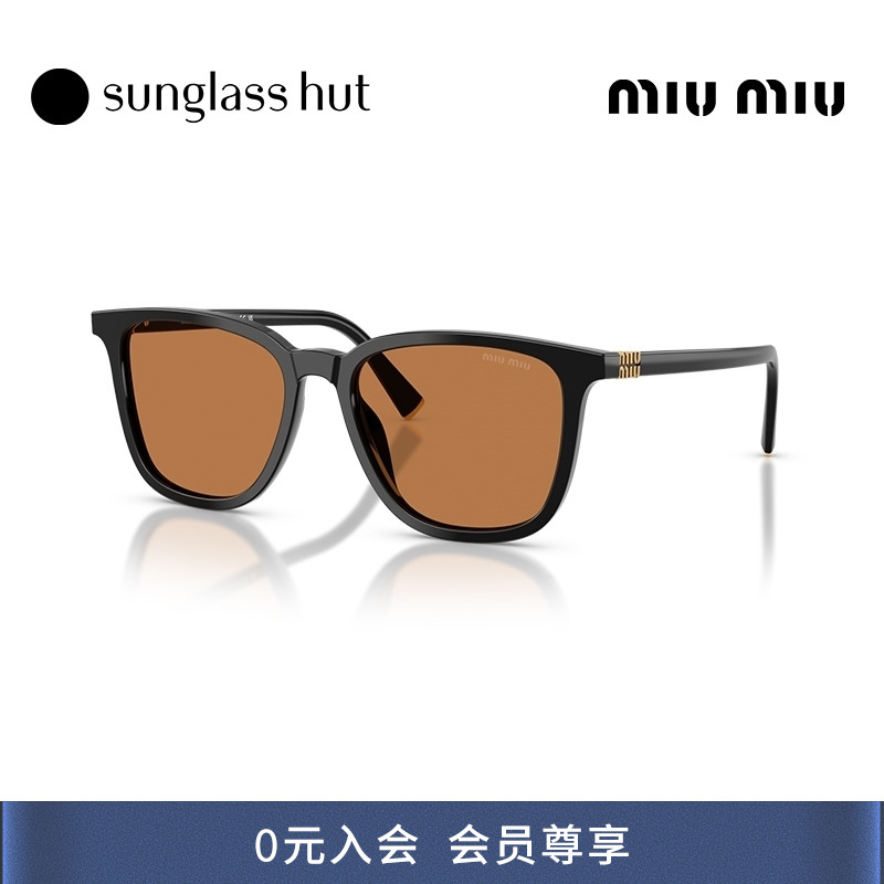 MIU MIU/缪缪【2025秋冬新品】太阳镜女款墨镜方形眼镜0MU B03SF