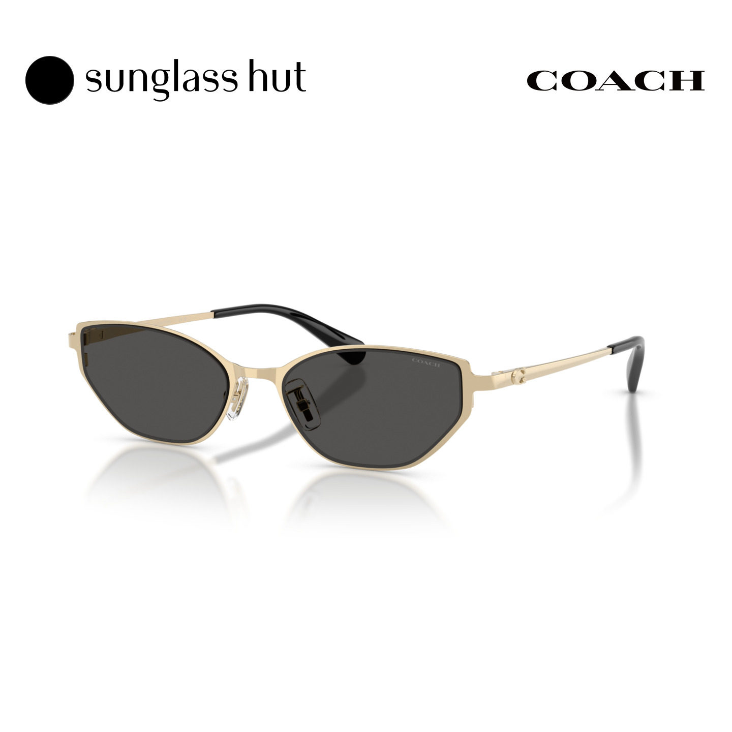 Coach蔻驰【秋冬新品】太阳镜女款猫眼形0HC7196D