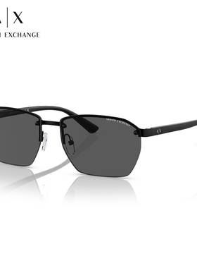 ARMANI 阿玛尼太阳镜男款百搭户外潮流墨镜方形眼镜0AX2048S