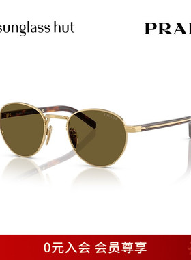 普拉达潘托斯时尚圆形眼镜