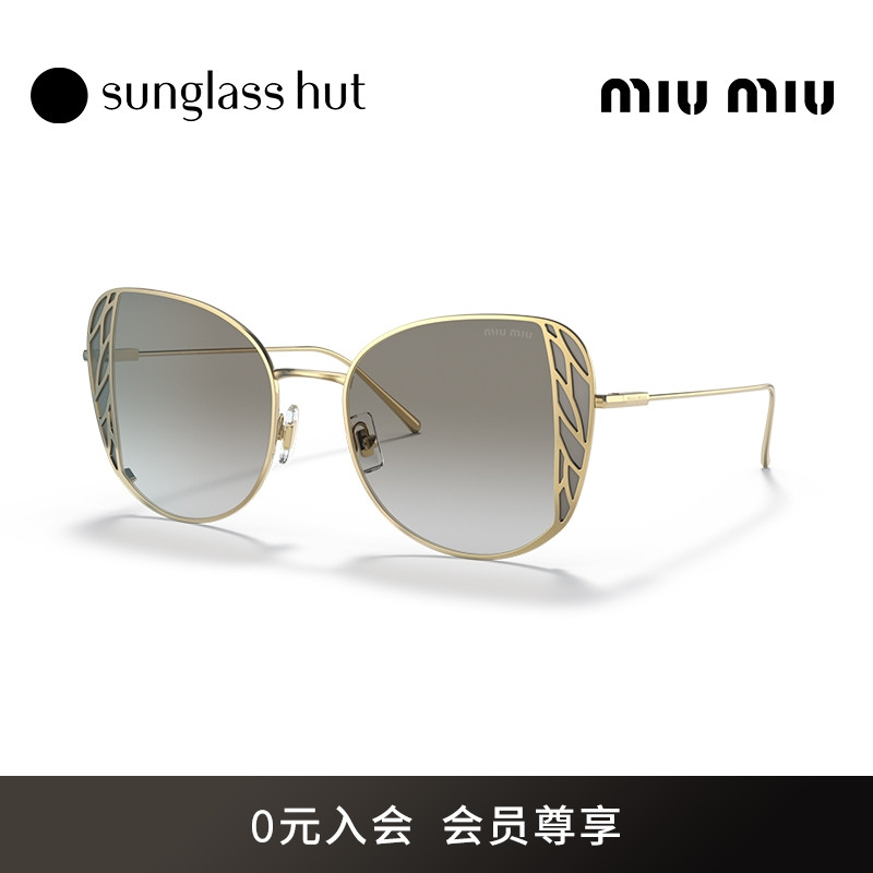 miumiu/缪缪21年蝴蝶形太阳镜