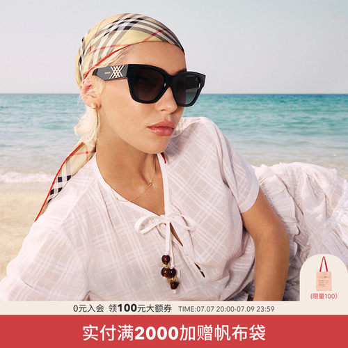 BURBERRY/博柏利【2026春夏新品】太阳镜女墨镜方形眼镜0BE4489U