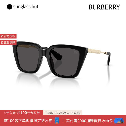 BURBERRY/博柏利太阳镜女墨镜方形眼镜0BE4473U