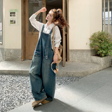 【现货】新款牛仔背带裤P135-K198，女装连体裤，浙宝128A