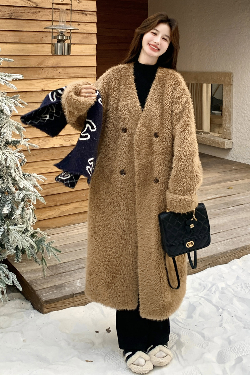 【现货】新款皮毛一体外套P225-K328,女装棉衣/棉服,浙宝128A