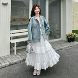 【现货】主推烫钻牛仔外套+吊带连衣裙两件套P280-K460，女装套装/套裙，浙宝128A