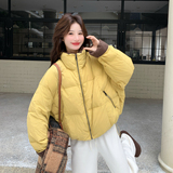 【现货】数据好短款撞色白鸭绒羽绒服P235-K358，女装羽绒服，浙宝128A