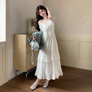 【现货】主推白色吊带连衣裙P155-K248图片