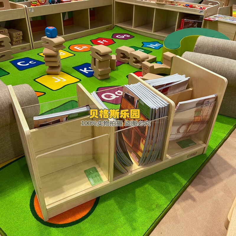 贝思德幼儿透视多用途收纳柜