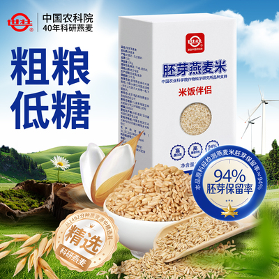中国农科院纯燕麦米五谷杂粮营养米代餐米煮粥燕麦粒粗米燕麦米饭