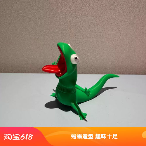 河狸变身计划弹簧解压手办摆件