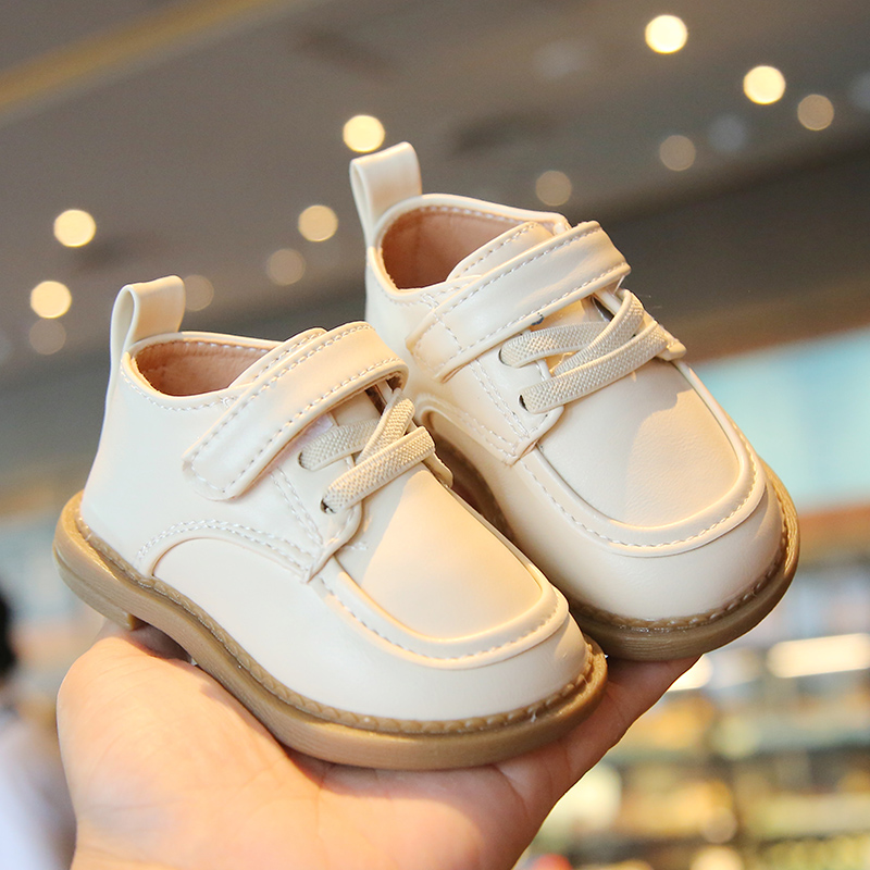 秋季童新款软QOR底鞋女色皮鞋透气0-2岁婴幼儿纯男宝宝婴儿学步潮-封面