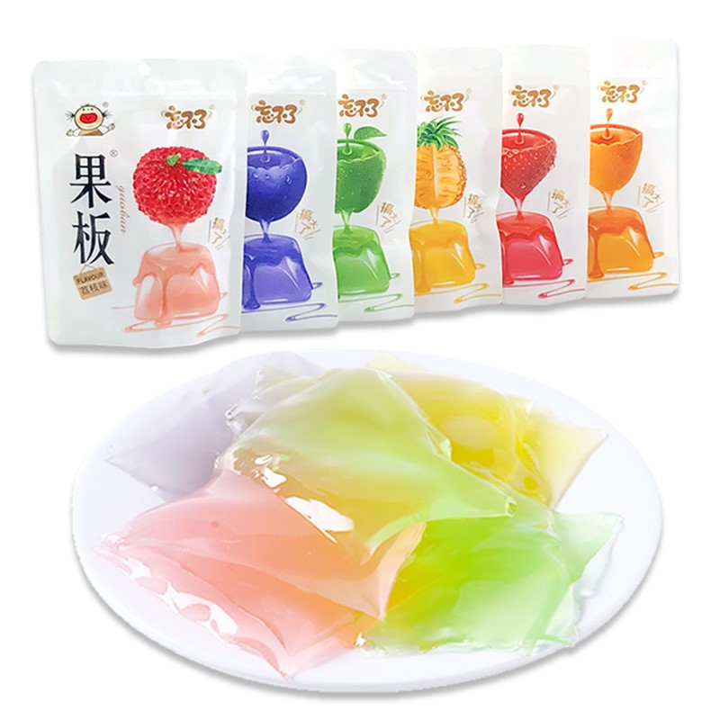忘不了果板果汁果冻qq果冻水果味果冻儿童零食休闲食品零食网红