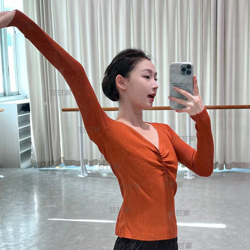 舞蹈练功小毛衣秋冬成人现代舞外搭芭蕾舞古典舞外套艺考长袖考生,运动/瑜伽/健身/球迷用品,现代舞服装,淘宝优惠券,粉丝福利购,淘宝优惠卷