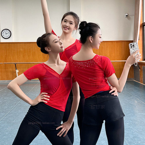 北舞同款古典舞纱衣基训身韵舞服