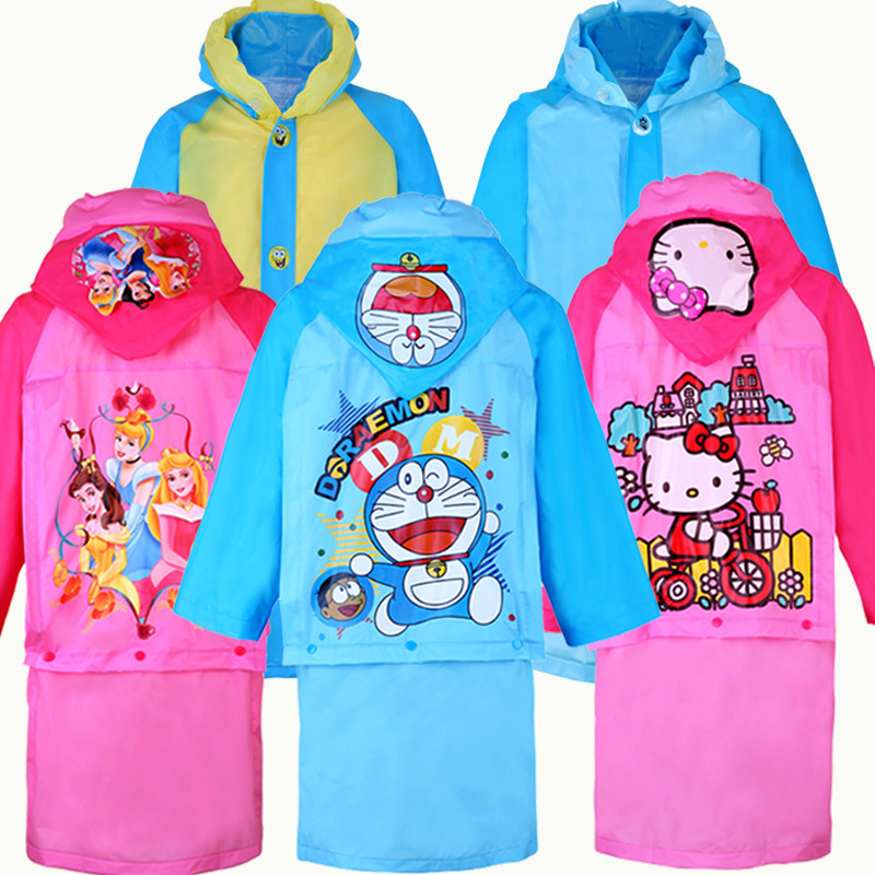 幼儿园小学生卡通可爱抖音雨衣