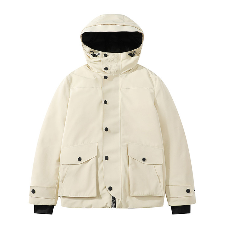 冬季新款工装羽绒服连帽中长款羽绒衣,男装羽绒服,电商A306