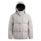 90绒带复古纯色细格百搭连帽羽绒服LMY65108-P245无差价，男装羽绒服，电商A306