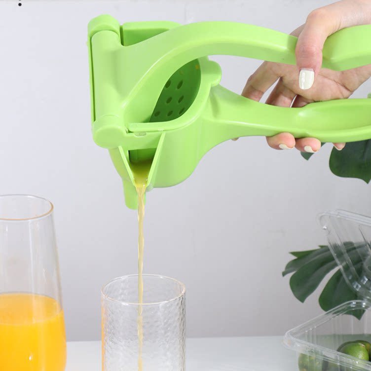手动家用榨汁机多功能压汁器水果榨汁器西瓜柠檬橙塑料挤压果汁器