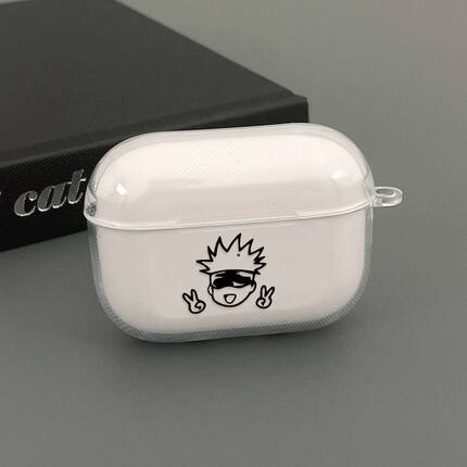 比耶五条悟适用华为耳机保护壳FreeBudsPro3保护套freebuds4e蓝牙耳机盒5i/4i/3无线pro2硅胶freebudsSE2