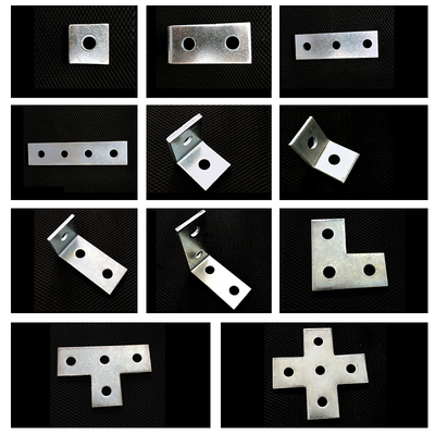 忠鑫型钢连接件光伏抗震支架十字