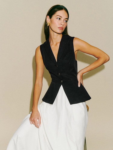 reformation西装马甲女