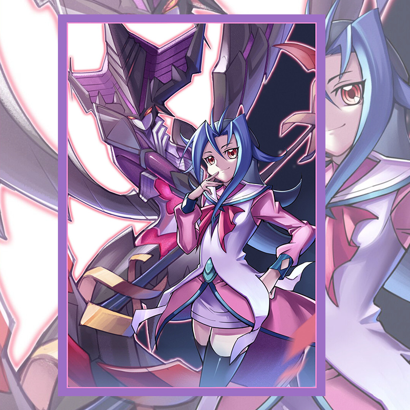 神代璃绪鲨鱼妹卡游戏王卡套