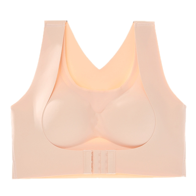无痕美背心式运动内衣女