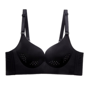 【福利清仓.抢完截止】美思内衣女无钢圈聚拢小胸上托蕾丝文胸罩