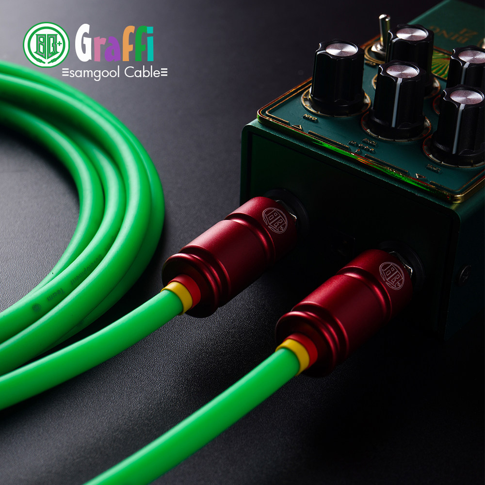 samgool+吉他连接线贝斯效果器降噪演出电箱音箱子琴木民谣频响链