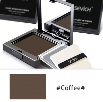 Sevich发根修饰粉饼12g方盒黑色颜色牢固防汗简易使用自然美观