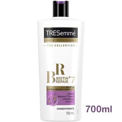 TRESemme专业生物素+修复7号护发素700ml强韧防断发维他命E通用版