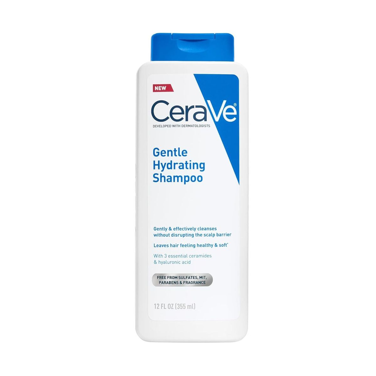 CeraVe-温和保湿洗发水洗发水控油去屑止痒洗发露男女通用355ml
