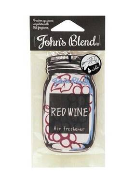 JOHN'S BLEND 吊掛式香氛片-红酒香 家用卧室内持久留香氛 除异味