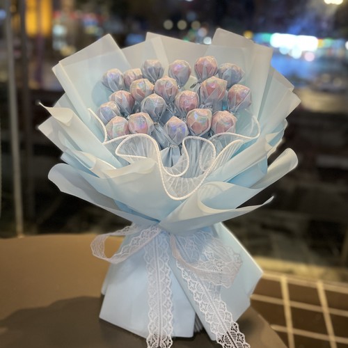 棒棒糖花束成品寄出生日礼物
