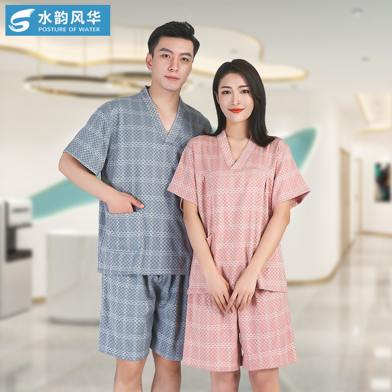 弹力全棉柔软穿着舒适浴服