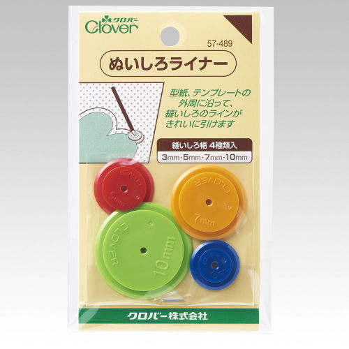 日本进口CLOVER可乐工具  缝份圈 圆形描线轮 57-489