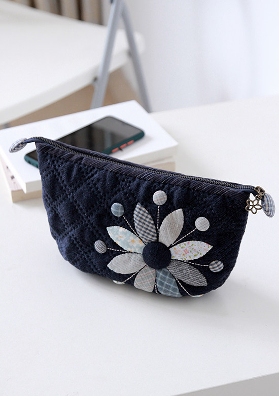新品 手工DIY材料包/玫瑰拼布材料包/手拿包/含布料【不是成品】