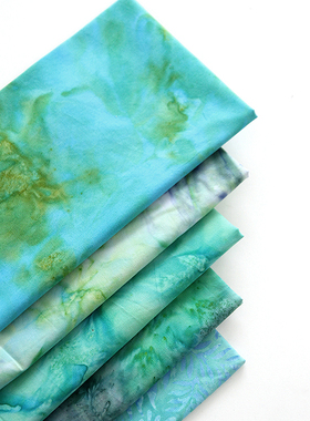 6折特价 手工DIY棉布/进口拼布布艺布料/美国手染布 181226-03