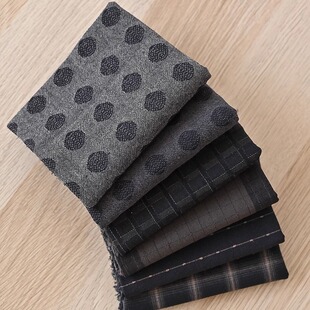 纯棉布 拼布布料 4码 0115 日本进口先染布 单位 手工DIY