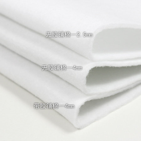 韩国进口厚薄铺棉 拼布diy用定型棉 粘棉 包包夹棉 50*110cm