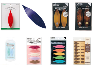 梭编梭子 833 蕾丝花边编织器 860 耳卡 日本clover可乐工具