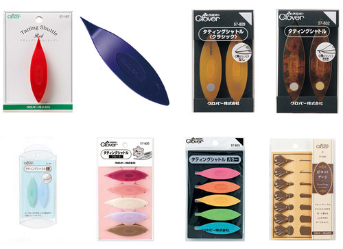 日本clover可乐工具 梭编梭子 蕾丝花边编织器 耳卡 57-833/860