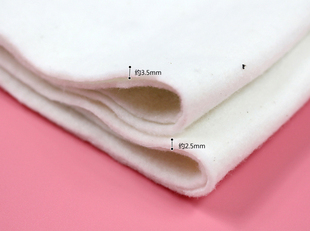 韩国进口纯棉花制作铺棉 适合做被子衣服 半米单位(有棉花籽黑点)