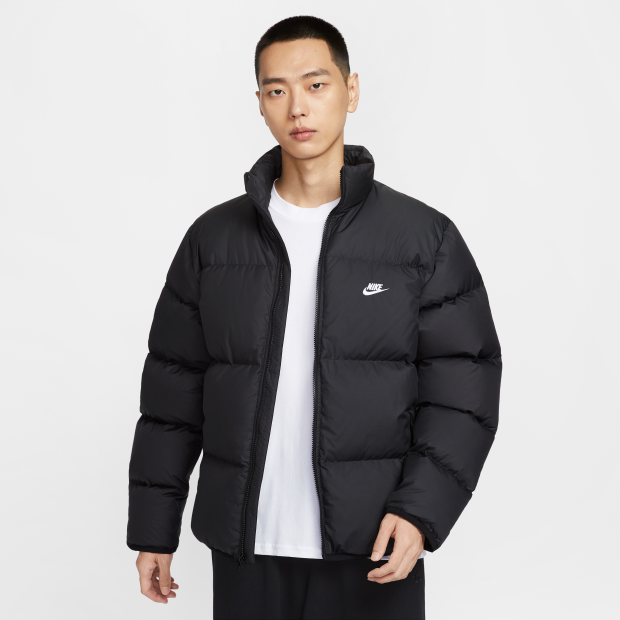 NIKE耐克羽绒服男秋冬新款拒水夹克立领外套加厚面包服IB2976-010