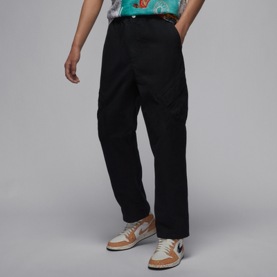 NIKE/耐克 男子新款休闲工装透气刺绣飞人直筒运动长裤FV7256-010